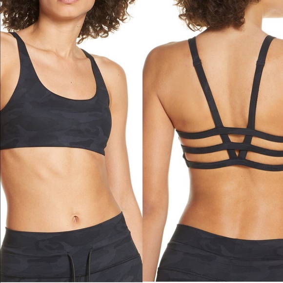 Vuori Other - Vuori Yosemite Sports Bra Black Camo